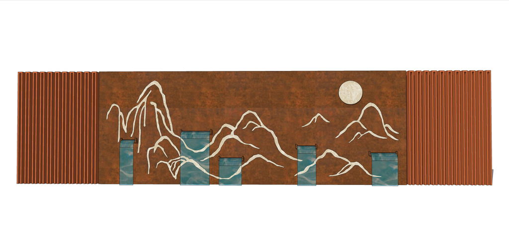 景墙效果图-北京贝贝红广告有限公司